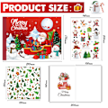 Miniatyrbillede 5 af 5: Jule DIY Journal Sæt Nytårsgave Skrivebog Børnedagbog Sæt Amazon sh028 christmas diary set
