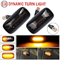 Miniatyrbilde 2 av 5: 2 stk dynamiske sidemarkør repeater blinklys lampe til Nissan Maxima Almera til Pulsar N15 Cefiro A32 1995-2000
