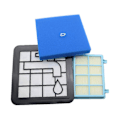 Miniatyrbillede 1 af 5: Vaskbart skumfilterkit til Philips Power Pro Compact Fc9331/09, Fc9332/09, Fc8010/01, Fc8010 støvsuger