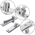 Pikkukuva 3 / 5: Kiertävä Ovihinge, Ovi Pivot Hinge, Piilotettu Pivot, Ylös Ja Alas Pivot Ovi Hinge, Ruostumaton Teräs (Hopea)