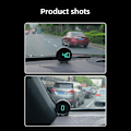 Pikkukuva 4 / 5: Gps Hud Digitaalinen Nopeusmittari Ylinopeus Automaattinen Hälytys Head Up Display