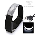 Pikkukuva 1 / 5: Uusi LED-valoarmband, USB-lataus, LED-valo, yöjuoksuarmband aikuisille
