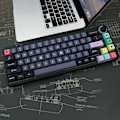 Miniatyrbilde 2 av 5: 133-tasters Dye Sublimation PBT-taster Xda-profil for Mx-brytere