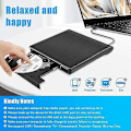Miniatyrbild 4 av 4: Usb Extern Dvd Cd Hårddisk Brännare Spelare Läsare Optisk Enhet För Pc Laptop