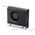 Miniatyrbillede 4 af 5: Til M.2-10 Solid State Drive Radiator Lav Støj Ventilator 2280 Ssd Nvme Varmeafledning