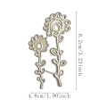 Miniatyrbillede 5 af 5: Blomster Metal Skæredør Kort Embossing Album Skabelon Scrapbooking Stencil