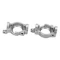 Miniatyrbillede 3 af 5: ZD Racing DBX 10 RC Off Road Vehicle 2 stk. Aluminiumlegering C Hub Caster Blokke Stabil Dekorativ Titanium