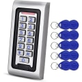 Pikkukuva 1 / 5: Erillinen IP68 vedenpitävä RFID-kulunvalvonta-näppäimistö Metallikortinlukija + 10 kpl 125 kHz läheisyysavaimenperät Wg26 2000 käyttäjää kotiin/toimistoon