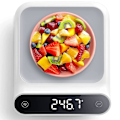 Miniatyrbilde 1 av 5: Digital kjøkkenvekt, elektronisk høy presisjonsvekt Vekt opptil 5 kg (presisjon 1g) - Multifunct