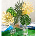 Miniatyrbild 3 av 4: Tropiska blad Djungelblad Dekorationer för Hawaifest