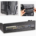 Miniatyrbild 5 av 5: Intern kortläsare för datorns frontpanel USB 3.0 Stödjer M2.mso Sd Ms .xd Cf