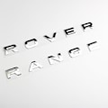 Miniatyrbilde 1 av 2: 3D ABS Logo Range Rover Bokstaver Emblem Klistremerke Bil Front Pansermerke For Range Rover Sport Evoque L322 L320 L406 P38 Tilbehør - S-xdd chrome rr