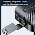 Pikkukuva 4 / 5: Kompakti Bluetooth-yhteensopiva sovitin Langaton Kannettava Handsfree-puhelu