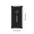 Pikkukuva 4 / 5: Kvm-kytkin Usb 2.0 -kytkinvalitsin 4 porttia ulos 2 tietokonetta sovitin Hub