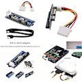 Miniatyrbild 2 av 5: Sata Ide-adapterkonverterare för stationär 3,5\" hårddisk till Sata 7+15pin