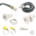 Miniatyrbillede 4 af 5: Bilgepumpe Slange 3/4 Tommer VVS Kit 6ft Bilgepumpe Slange Installationskit