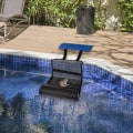 Miniatyrbillede 3 af 5: Pool Escape Rampe til små dyr, Oxford Klud Swimmingpool Besparende Escape Rampe Net til Flydende Frø