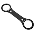 Miniatyrbillede 2 af 5: BB-nøgleværktøj til montering og afmontering af cykelbundbeslag - 16/24 hak, 44mm/46mm - Sort