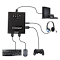 Miniatyrbilde 2 av 5: Oppgradert muse-tastaturkonverter spillkontrolleradapter egnet for spilling
