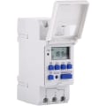 Miniatyrbild 1 av 3: Digital timer, LCD-display, veckovis programmerbar elektronisk relätidsswitch 15a (220v)