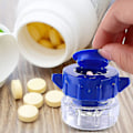 Pikkukuva 5 / 5: 2 kpl Pill Crusher -tabletit, Tablet Crusher -lääkkeet, Lasten Lääkkeiden Murskain Mylly Sisäänrakennetulla Pillboxilla