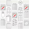 Pikkukuva 5 / 5: Bullet-pisteinen päiväkirjapeli, Bullet Journal -pelivihko, suunnittelijoille ja säästäjille