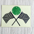 Miniatyrbillede 5 af 5: National Flag Cutting Dies Stencil Scrapbook Album Paper Card Embossing
