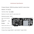 Miniatyrbild 5 av 5: Xy-bldc Trefas DC Borstlös Med Hall Motorstyrmodul