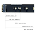 Pikkukuva 4 / 5: M.2 Nvme SSD -muuntokortti MacBook Air Pro Retina 2013-2017 Nvme/ahci
