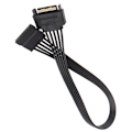 Miniatyrbilde 2 av 4: Ryra 30cm SATA 15-pin Hann til Hunn Strømforlengelseskabel HDD SSD Strømledning SATA
