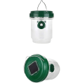Miniatyrbillede 3 af 5: Bifanger, hvepsefanger, bananfluefanger, insektfanger, solcelledrevet myggefanger bifangerfælde med LED-lys, lokkemad til hvepse, insekter og træbier