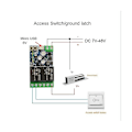 Miniatyrbild 2 av 5: USB 5V/DC7-48V Ewelink Smart Wifi-brytare Universal Relämodul 2-kanals Trådlös Brytare Timer Telefonfjärrkontroll