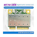 Miniatyrbillede 2 af 5: Mt7612en 2.4g 5g Dual Band Gigabit Indbygget Trådløst Netværkskort Mini Pcie Wifi Netværkskort Til L