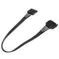 Pikkukuva 4 / 4: 30 cm SATA 15-nastainen uros-naaraskaapeli HDD SSD:lle virransyötön jatkoksi