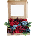Miniatyrbillede 1 af 5: Kunstige blomster kombination boks sæt til diy bryllup buketter boutonnieres midterstykker guirlander bue blomsterdekorationer