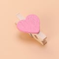 Pikkukuva 2 / 5: 50 kappaletta puinen sydän mini pyykkipoika valokuva pidikkeet Scrapbooking taiteet ja käsityöt ripustaa valokuvia
