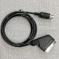 Pikkukuva 3 / 5: (2 kpl) 1,8 m / 6 jalkaa RGB Scart-kaapeli, AV-kaapeli ääni- ja videoyhteysliitäntä, MD1-pelikonsolille