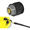 Miniatyrbillede 3 af 5: Højtryksrenser Hurtigkobling Rørkobling M22f Til Nilfisk Hurtigkoblingsslange Kompatibel Metalindsats Slange Adapter Kobling Adapter Til Nilfisk