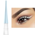 Miniatyrbillede 4 af 4: Farverige Flydende Eyeliner Blå Grøn Hvid Vandfast Varig Flydende Eyeliner Diamant