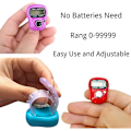 Miniatyrbillede 4 af 5: Finger Counter Clickers, 5-pak Nulstillelige Håndtællere