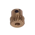 Miniatyrbillede 4 af 5: Højstyrke messing snekkehjul guld motor output snekkehjul gear 0,5 modul