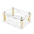 Miniatyrbillede 5 af 5: Til Orange Pi 3 Kabinet Transparent Akryl Skalboks Beskyttende Kabinet Til Orange Pi 3 Uden Blæser