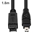 Miniatyrbillede 2 af 4: Ieee 1394 Firewire 800 Til 400 Firewire Firewire 9 Til 4 Datakabel