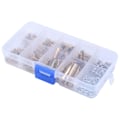 Miniatyrbilde 3 av 5: M3 Messing Sekskant Hunn-Hann Standoff Bolt Skrue Mutter Hovedkort Assortert Kit Montering 120stk