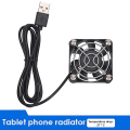 Miniatyrbillede 3 af 4: Universal Mobiltelefon Køler USB Kølepude Køler Fan Gamepad Spil Gaming Shooter