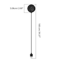 Miniatyrbilde 4 av 4: Rask USB-ladekabel Strømadapter Lader for Vivowatch 2 Smartwatch