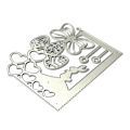 Miniatyrbillede 1 af 5: Påskehareæg Metal Skæredøre Skabelon Diy Scrapbooking Album Papirkort