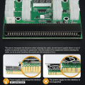 Pikkukuva 3 / 5: 6-pin Ethereum Eth Zec Mining Virtalähde 12v Gpu/psu Breakout-kortti