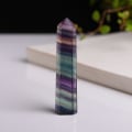 Miniatyrbillede 3 af 3: Naturlig Hexagonal Krystal Sten