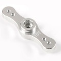 Miniatyrbilde 4 av 5: CNC-metall dobbeltsidig med 15t 17t servoharm for 1/5 skala Hpi Rovan Baja 5b 5t 5sc symmetrisk styring